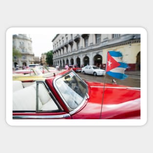 Cuba flag Sticker